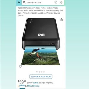 Kodak Mini 2 Instant Photo Printer